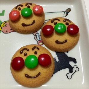 子どもが喜ぶ☆アンパンマンクッキー